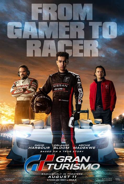 From GAMER to RACER. #GranTurismoMovie is based on the incredible …